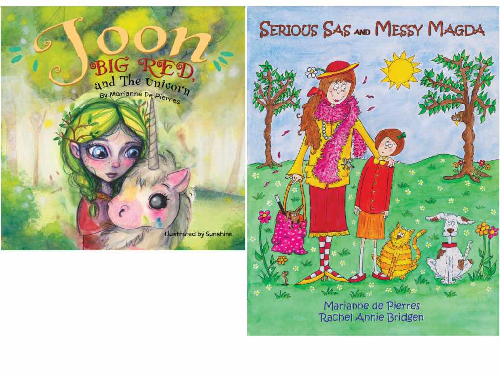 'Joon, Big Red and the Unicorn' and 'Serious Sas and Messy Magda'